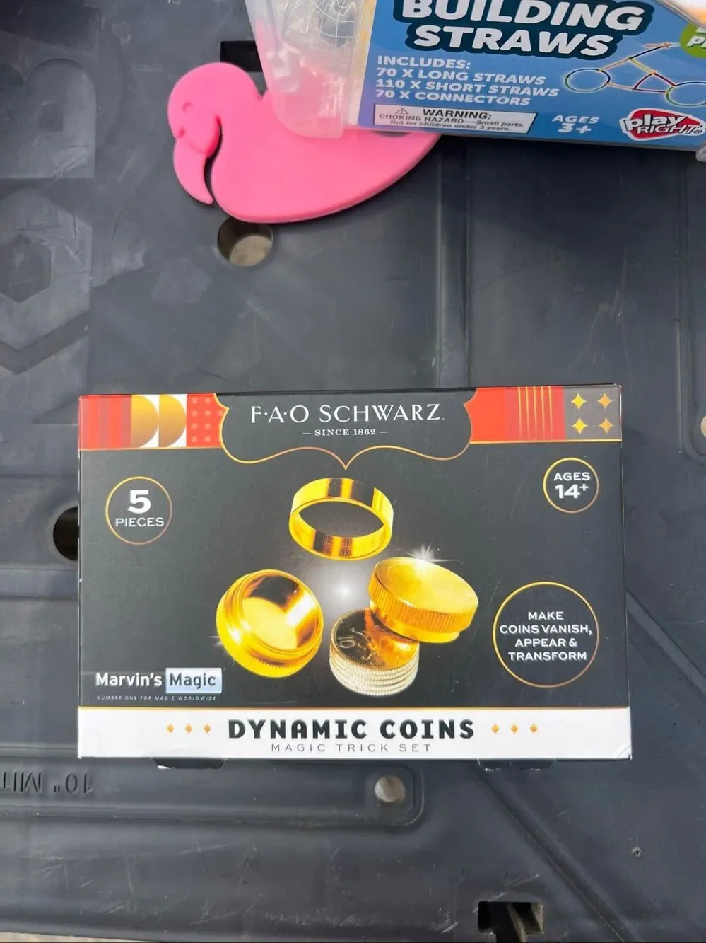 FAO Schwarz Dynamic Coins Magic Trick Set New